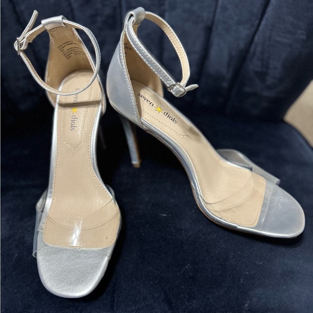 Seven Dials Women's Silver Heels